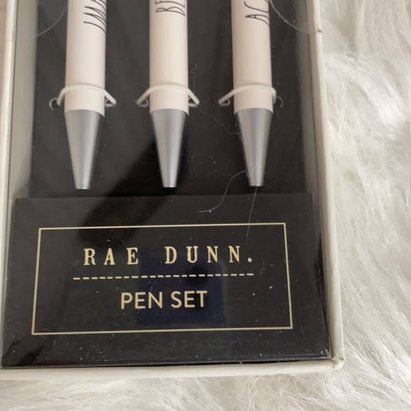 R A E D U N N white silver 3 Ballpoint pens - Picture 4 of 4